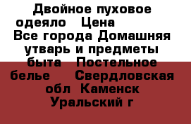 Двойное пуховое одеяло › Цена ­ 10 000 - Все города Домашняя утварь и предметы быта » Постельное белье   . Свердловская обл.,Каменск-Уральский г.